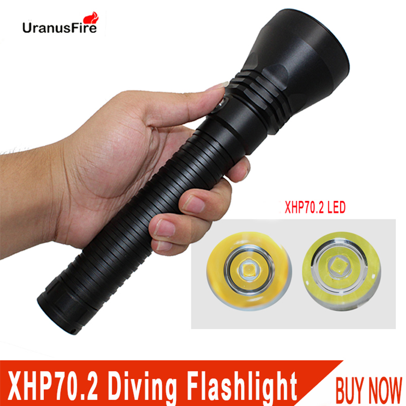 Dive Flashlight 5000 Lumens Underwater - Uranusfire – lampe de poche sous-marine