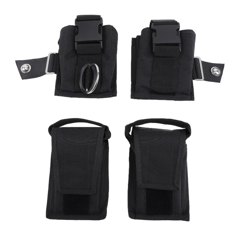 Scuba Weight Belt Pocket Quick Release - Pochette de plongée en nylon avec