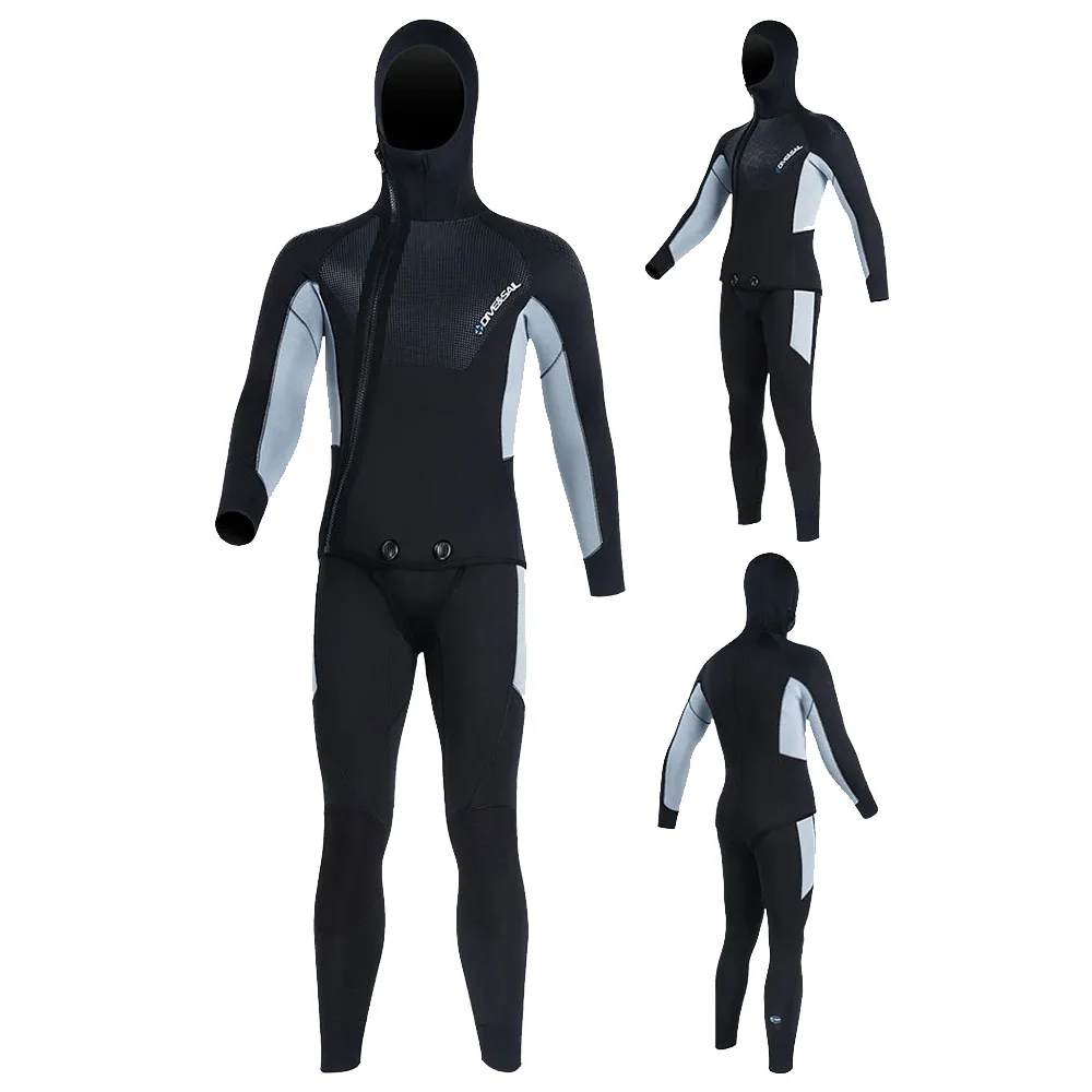 Combinaison de pêche sous-mari - Scuba Diving Wetsuit 5Mm Neoprene avis et prix