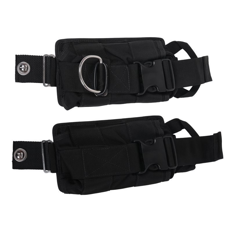 A89E-Nouveau Lot de 2 Poches d - Scuba Weight Belt Pocket Quick Release avis et prix