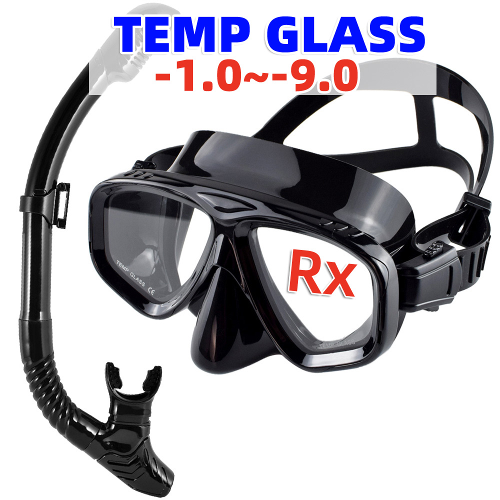 Masque de plongée sous-marine  - Diving Mask Tempered Glass Optical avis et prix