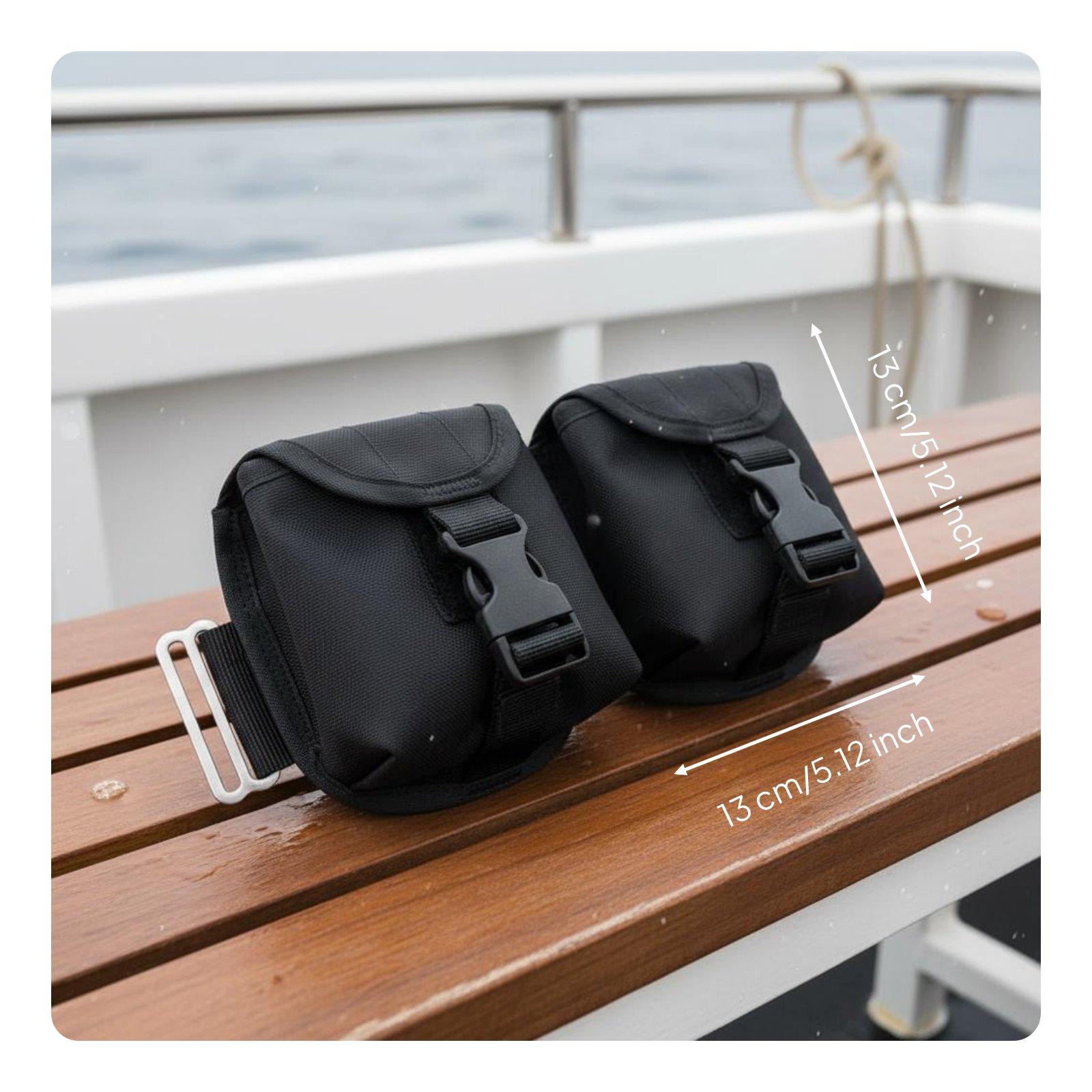 Pochette de lest en nylon dura - Scuba Weight Belt Pocket Quick Release avis et prix